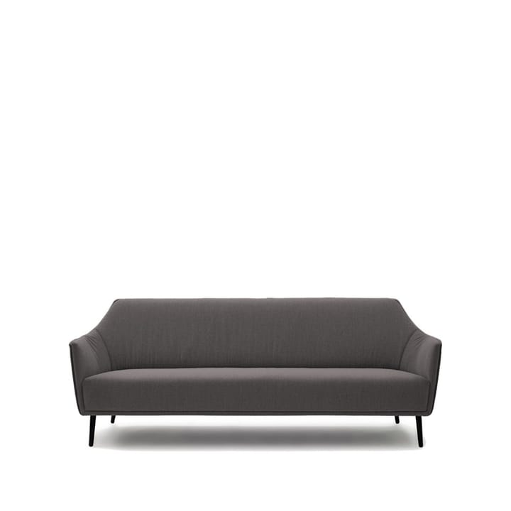 Ell soffa - Dumet 800-090 mörkgrå-svarta ben - Adea