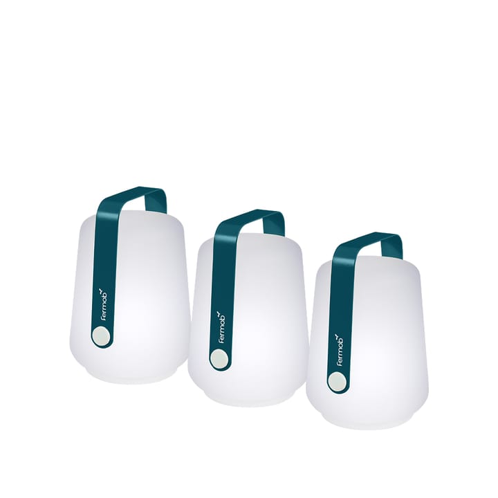 Balad bordslampa LED 3-pack - Acapulco blue-mini - Fermob