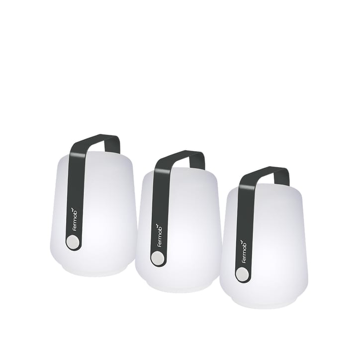 Balad bordslampa LED 3-pack - Anthracite-mini - Fermob