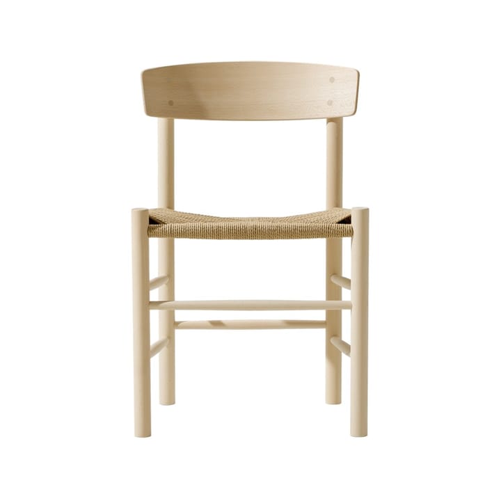 J39 stol - Såpad bok-flätad natur - Fredericia Furniture