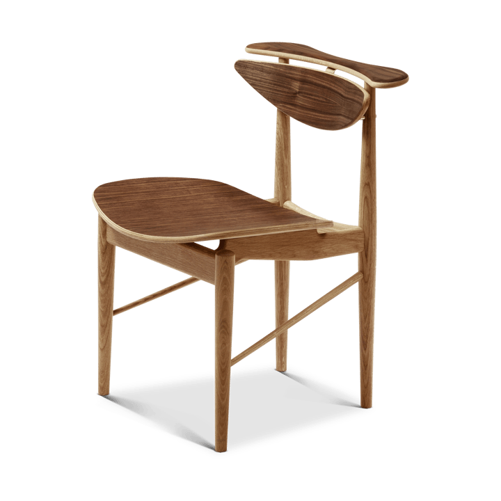 Reading Chair stol veneer seat - valnöt/ek - House of Finn Juhl