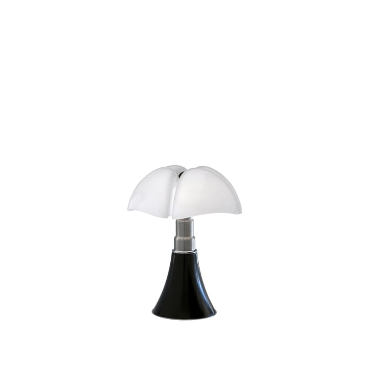 Pipistrello Mini Battery bordslampa - mörkbrun-vit skärm - Martinelli Lucé