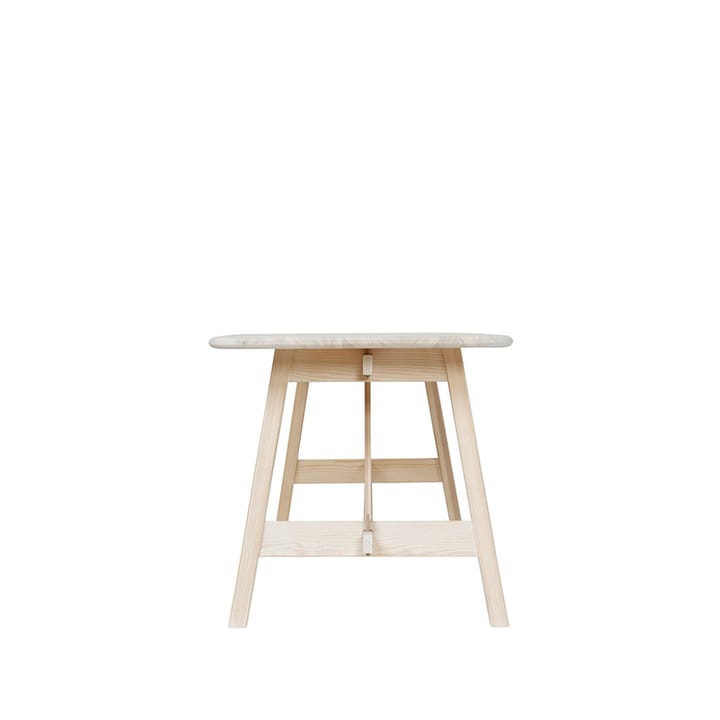 Landala matbord - Furu vit hårdvaxolja 160x75 cm - Tre Sekel Möbelsnickeri