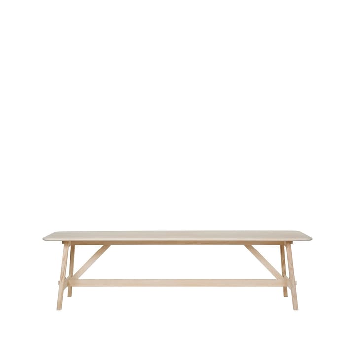 Landala matbord - Vitsåpad ek 270x75 cm - Tre Sekel Möbelsnickeri