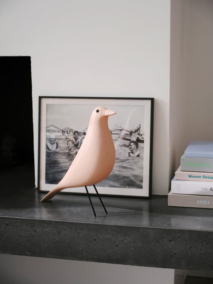 Eames House Bird träfågel - Pale rose stained - Vitra
