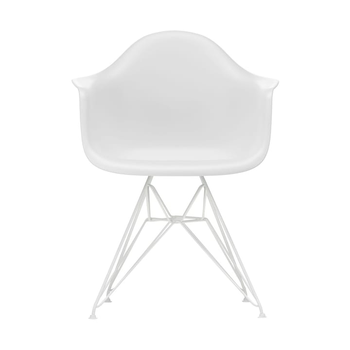 Eames Plastic Armchair RE DAR stol - 85 cotton white-white - Vitra