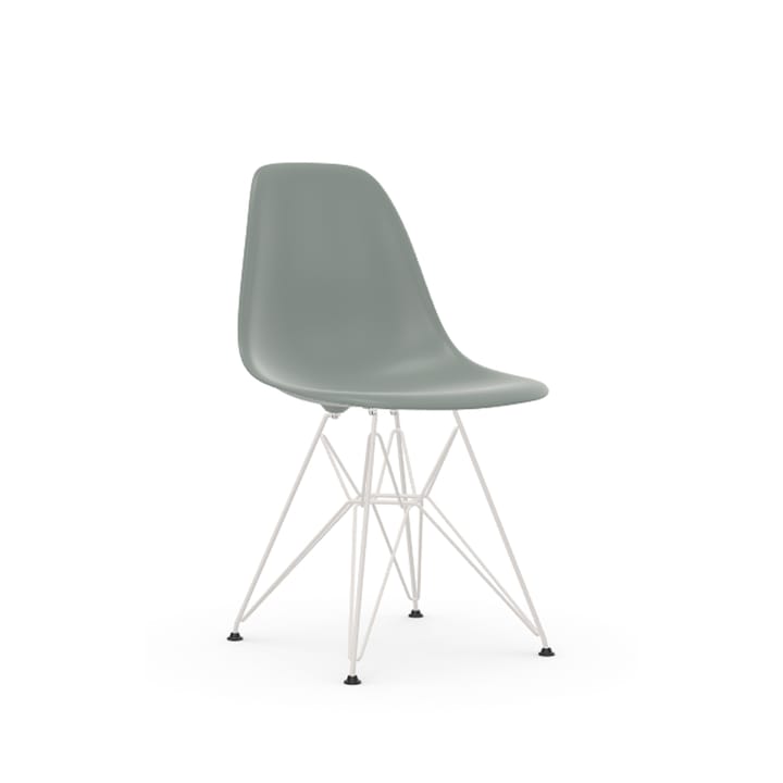 Eames Plastic Side Chair RE DSR stol - 24 light grey-white - Vitra