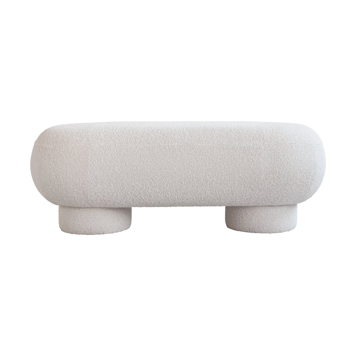 101 Copenhagen Big Foot petit bänk 120x44 cm Bouclé