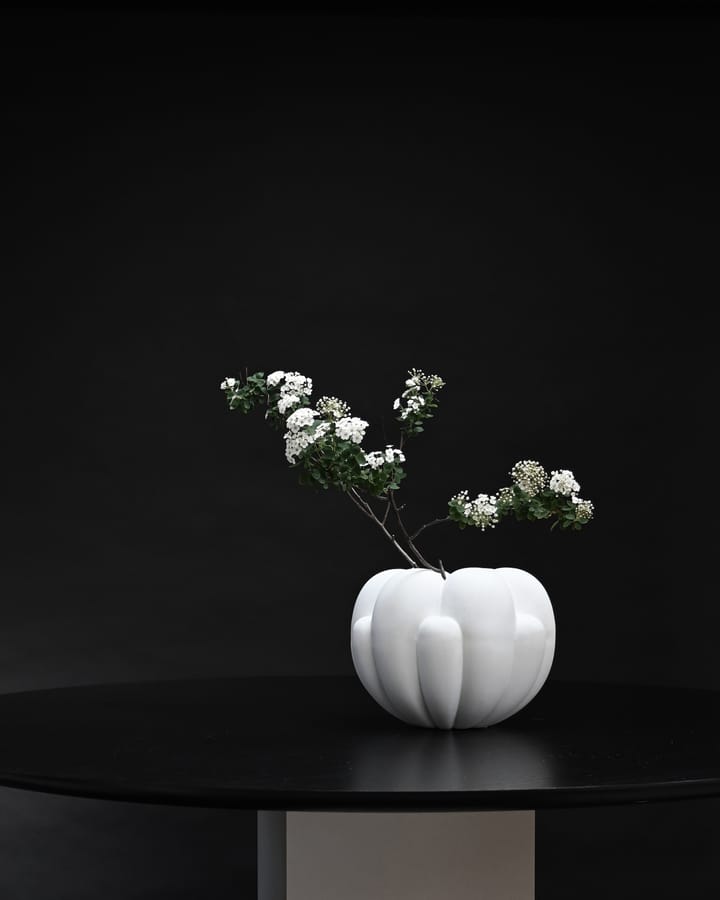 Bloom vas petit 22,5x24 cm, Bone white 101 Copenhagen