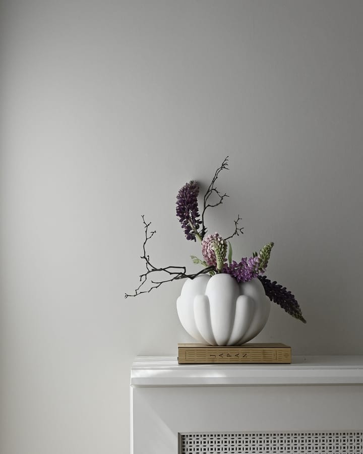 Bloom vas petit 22,5x24 cm, Bone white 101 Copenhagen