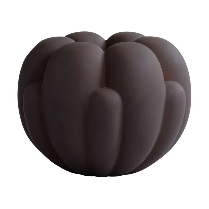 Bloom vas petit 22,5x24 cm - Chocolate brown - 101 Copenhagen