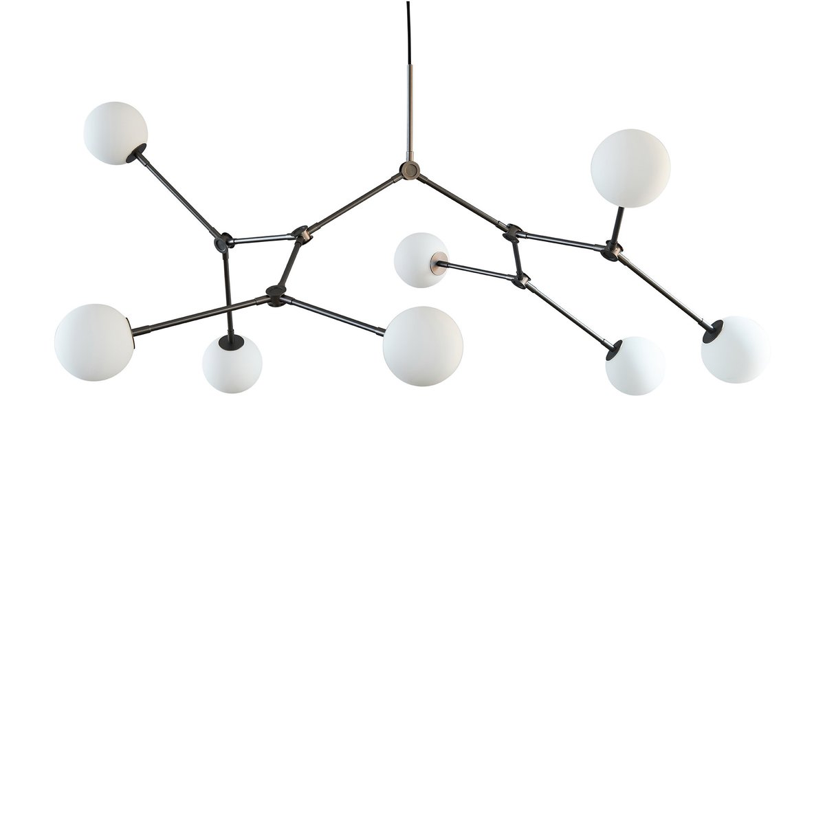 101 Copenhagen Drop Chandelier Bulp takkrona Grå | Skandinavisk Design | Taklampor & Pendlar | Grå