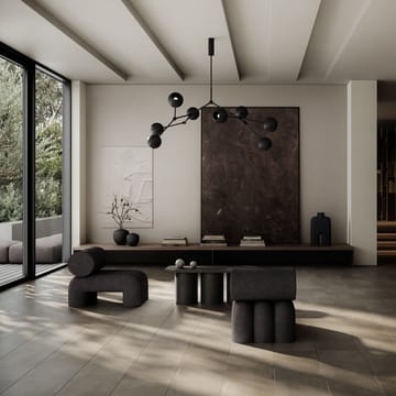 Drop Chandelier Globe takkrona - Burned black - 101 Copenhagen
