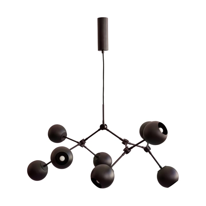 Drop Chandelier Globe takkrona mini - Burned black - 101 Copenhagen