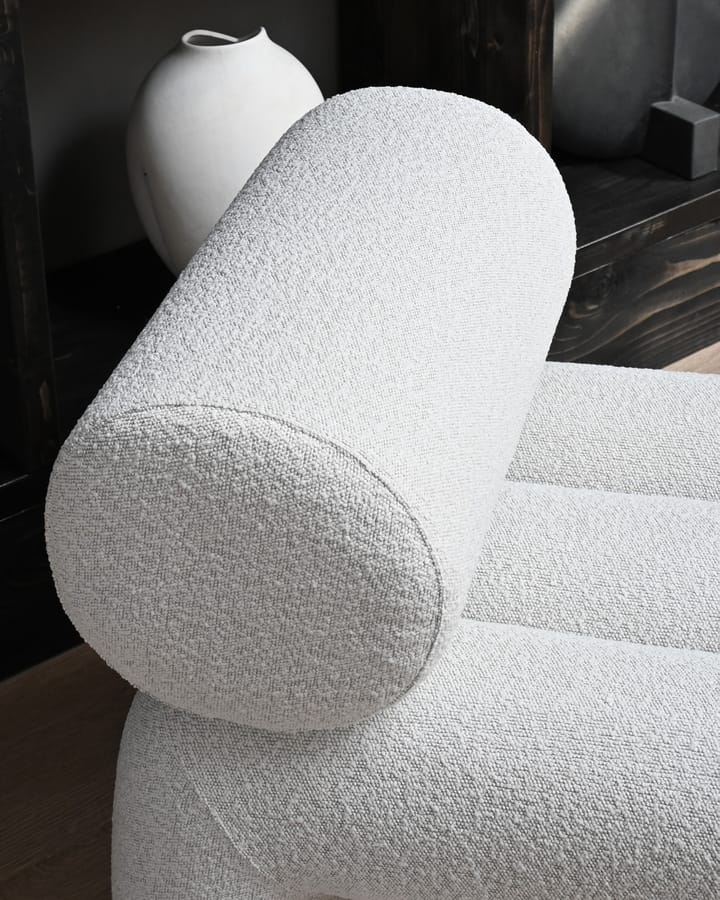 Foku Chair loungefåtölj, Bouclé 101 Copenhagen