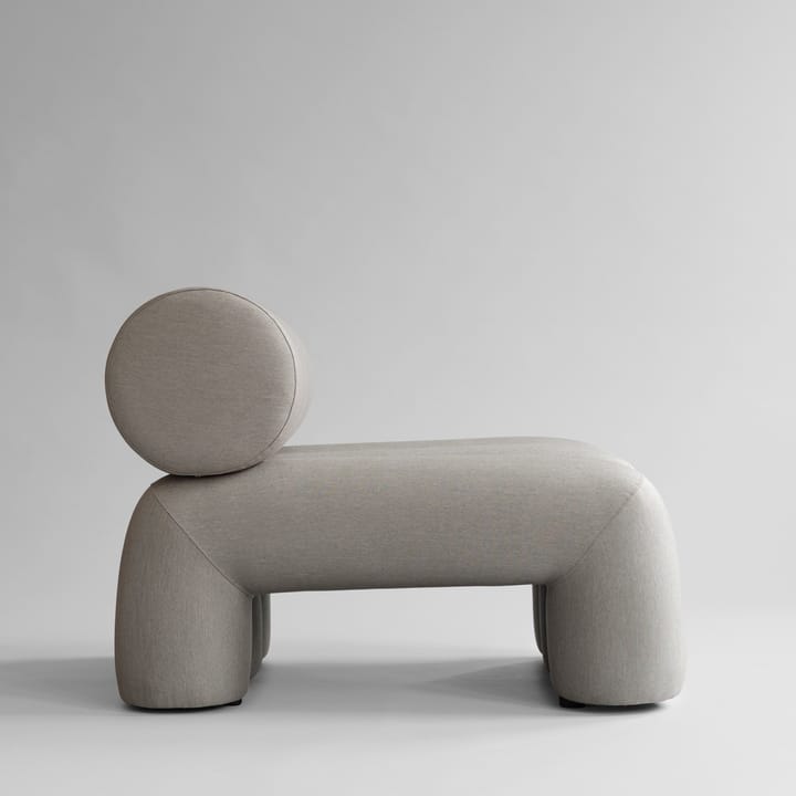 Foku Chair loungefåtölj, Taupe 101 Copenhagen