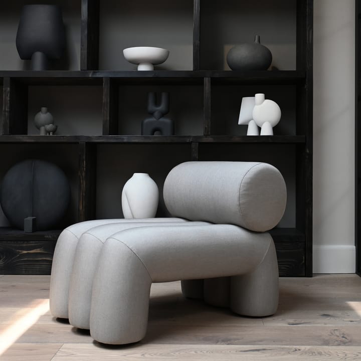 Foku Chair loungefåtölj, Taupe 101 Copenhagen