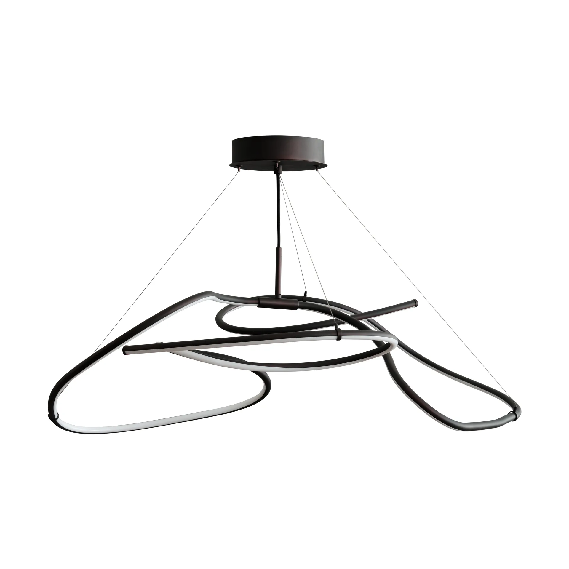 Ghost Chandelier mini taklampa, Burned black 101 Copenhagen