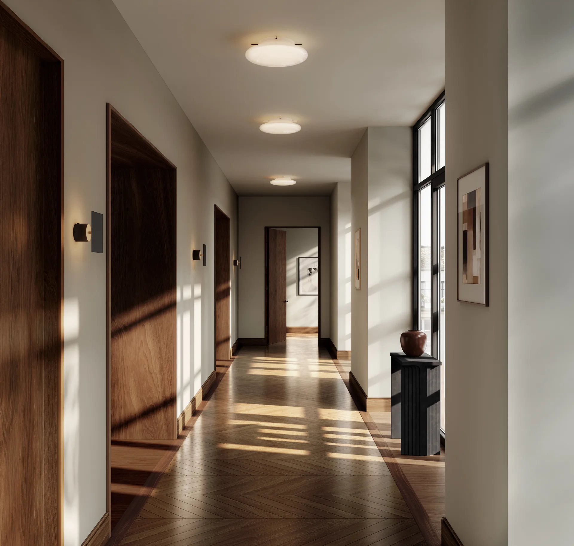 Hikari vägglampa, Opal White, Ø45 cm 101 Copenhagen