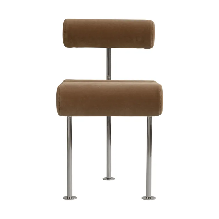 Hiro dining chair - Stainless steel-desert - 101 Copenhagen