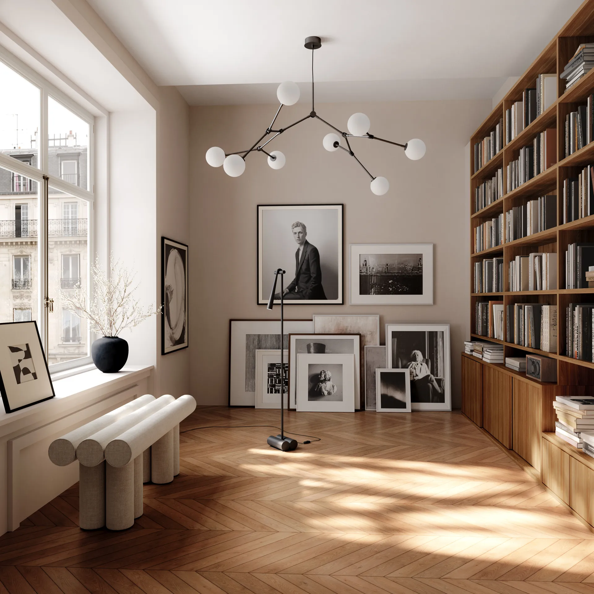 Hiro sittbänk, Linen 101 Copenhagen