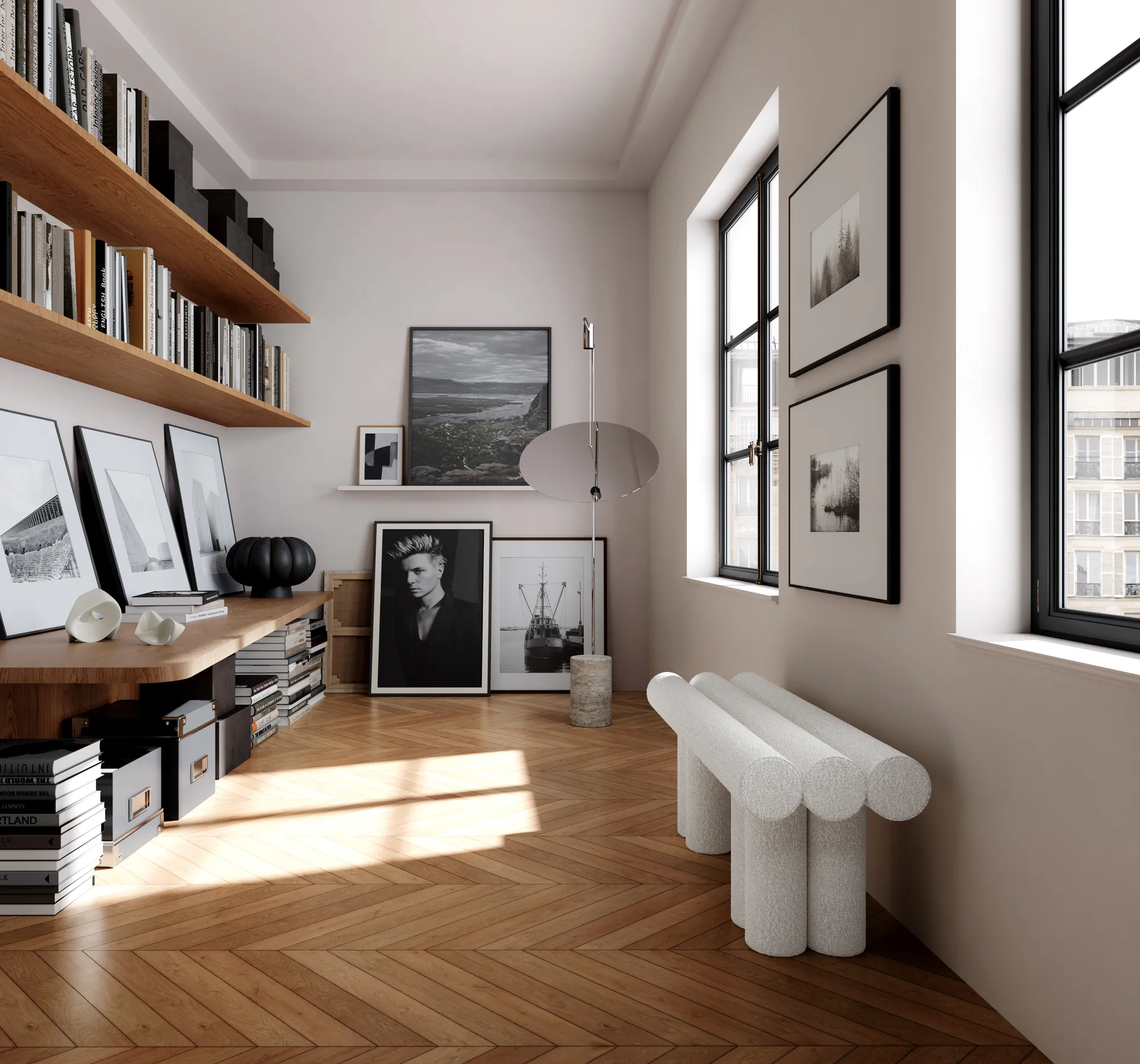 Hiro sittbänk, Off white 101 Copenhagen