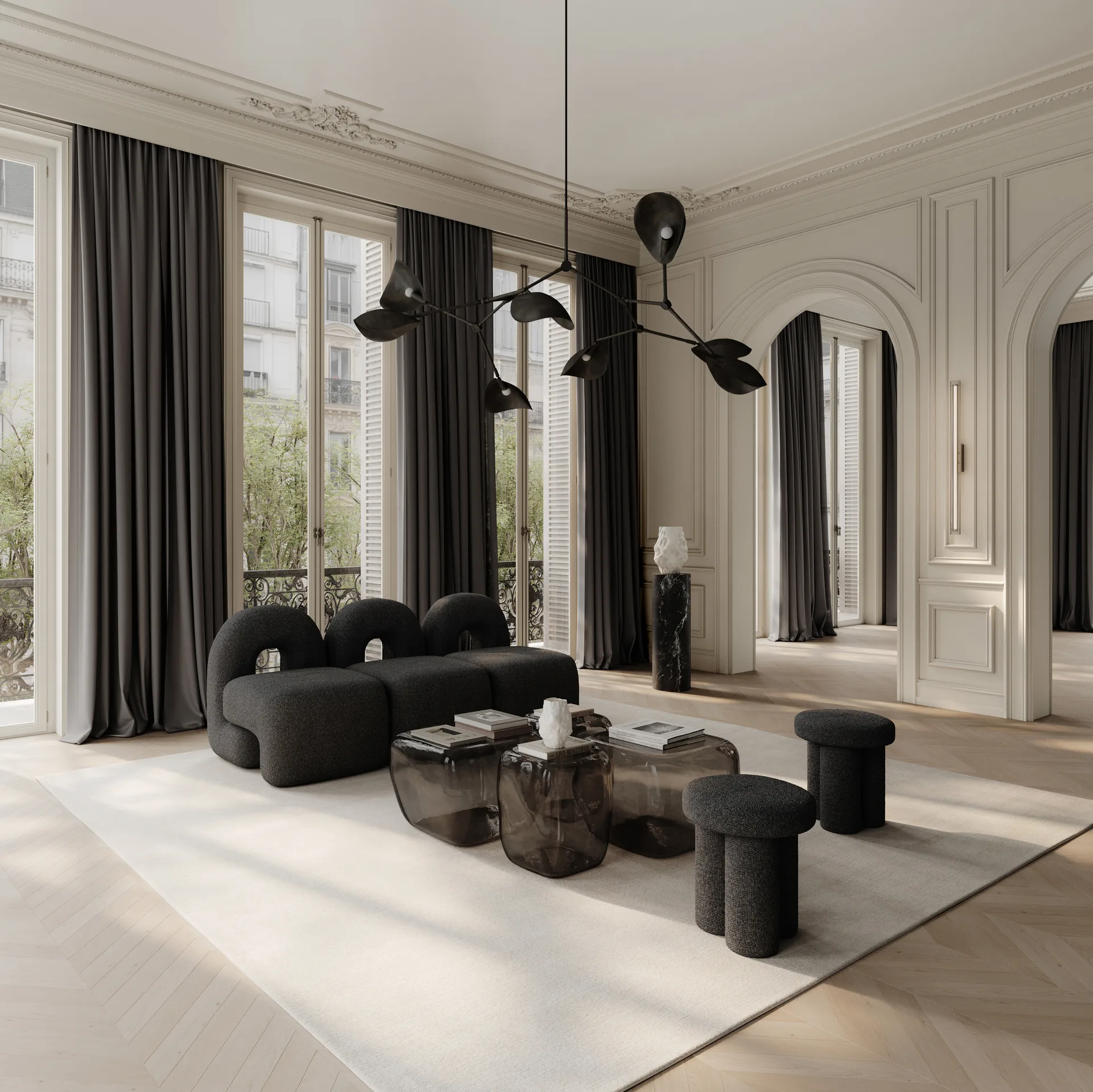 Isis soffbord medio, Smoked forest 101 Copenhagen