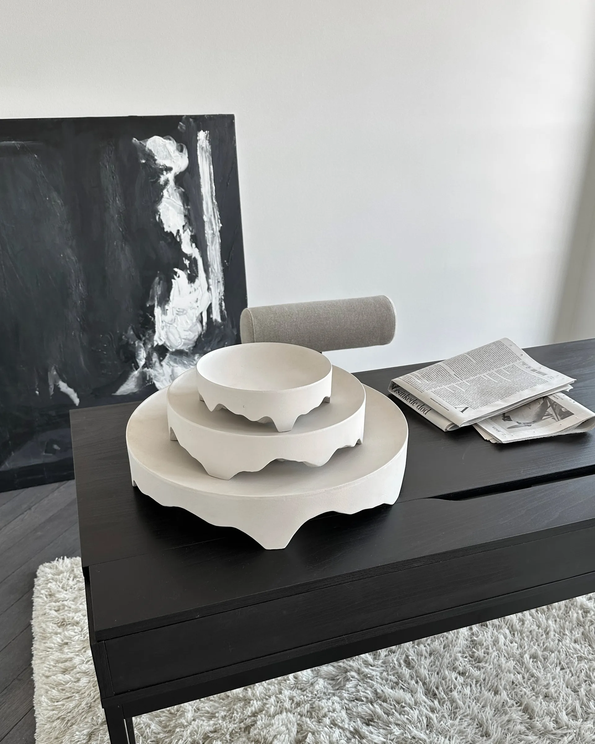 Iwa dekorationsbricka, Birch, Ø20 101 Copenhagen