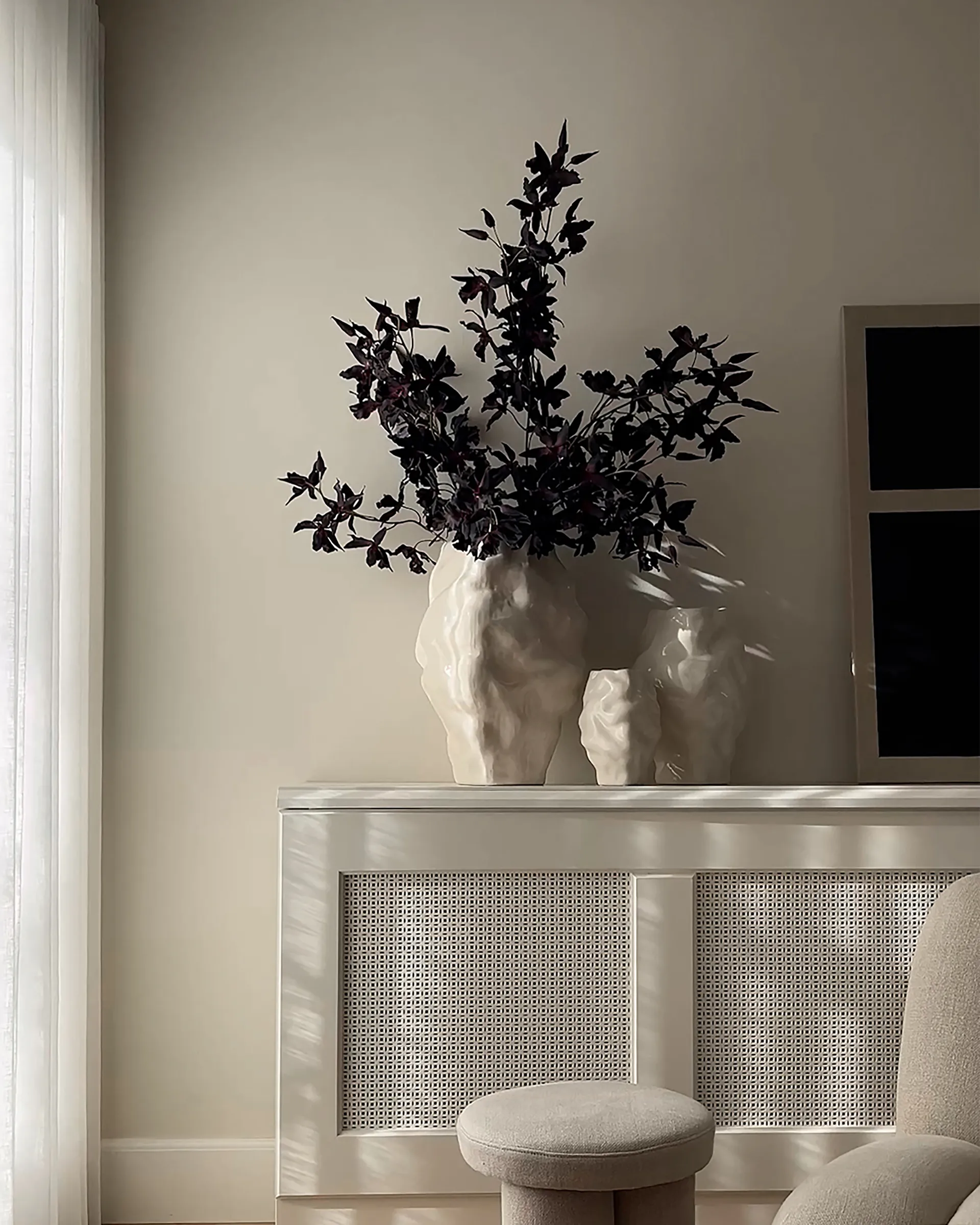 Katachi vas medio, High glaze birch 101 Copenhagen