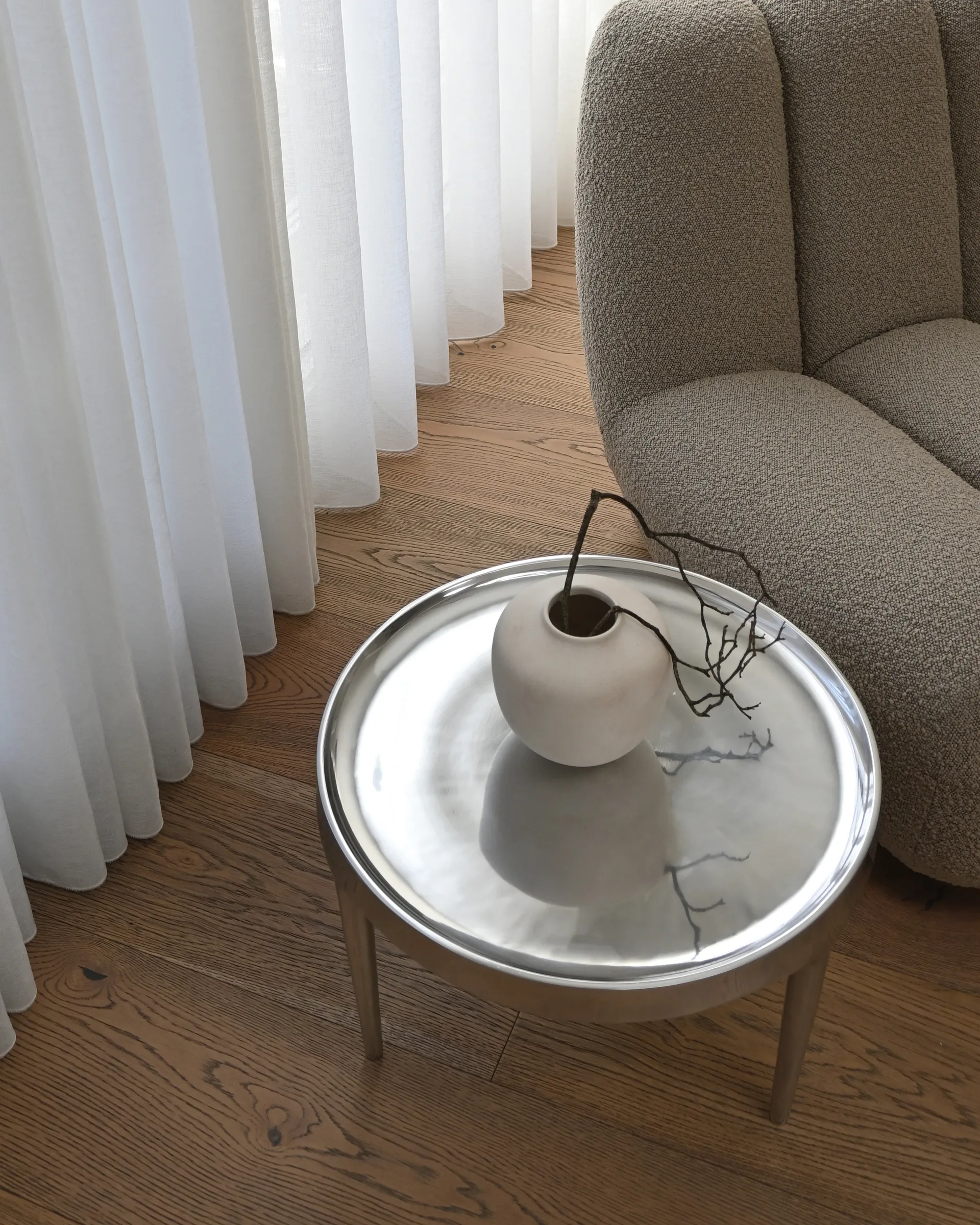 Phantom sidobord, Chrome tall 101 Copenhagen