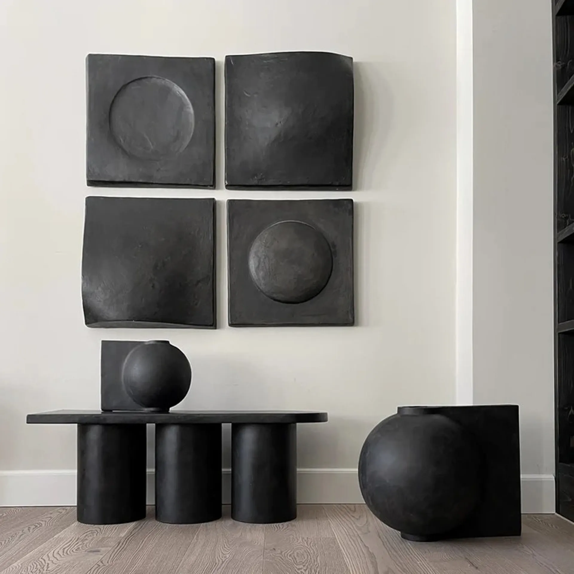 Sculpt Art Bubble väggdekoration 58x58 cm, Coffee 101 Copenhagen