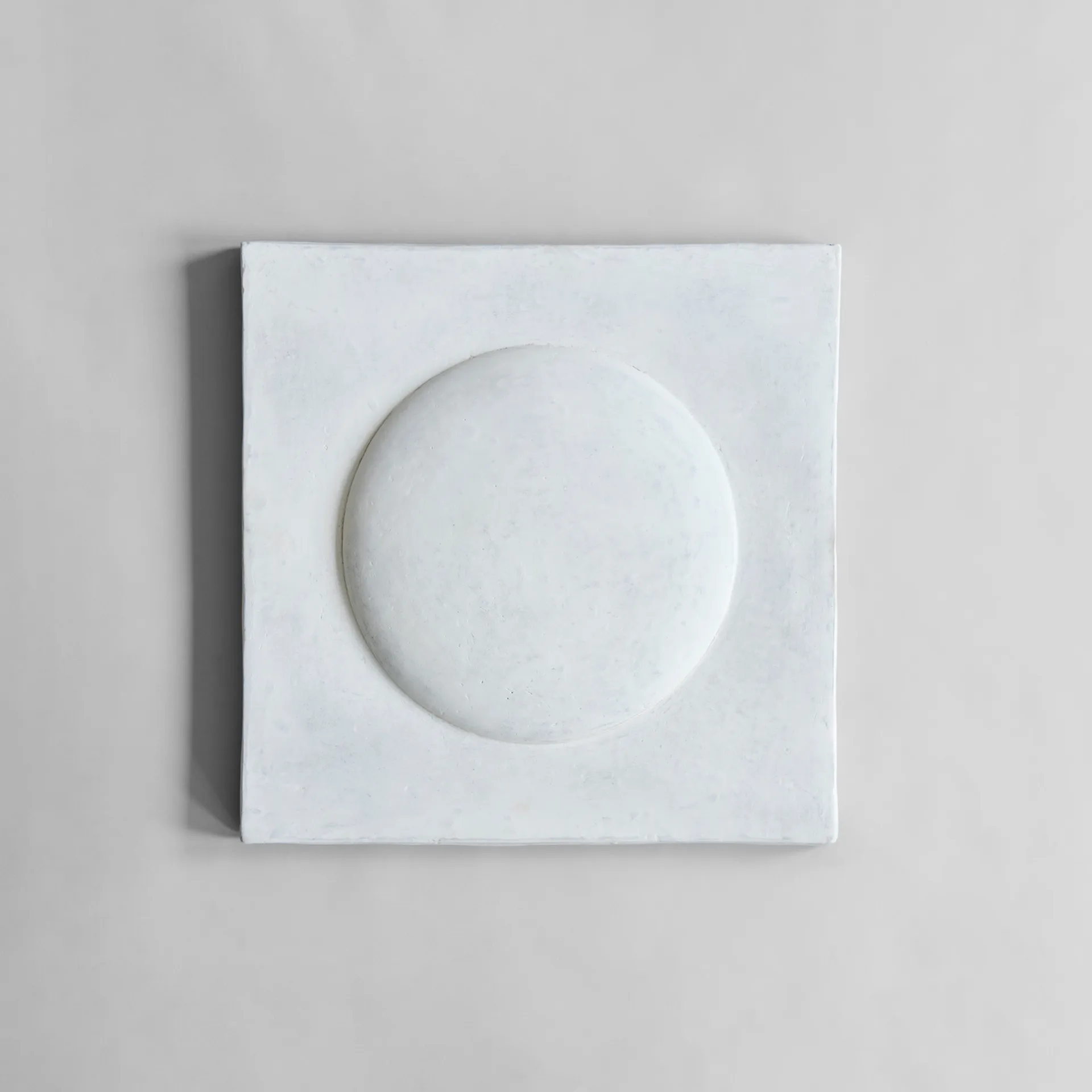 Sculpt Art Shield väggdekoration 58x58 cm, Chalk white 101 Copenhagen