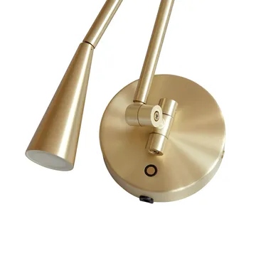 Snake vägglampa - Brass - 101 Copenhagen