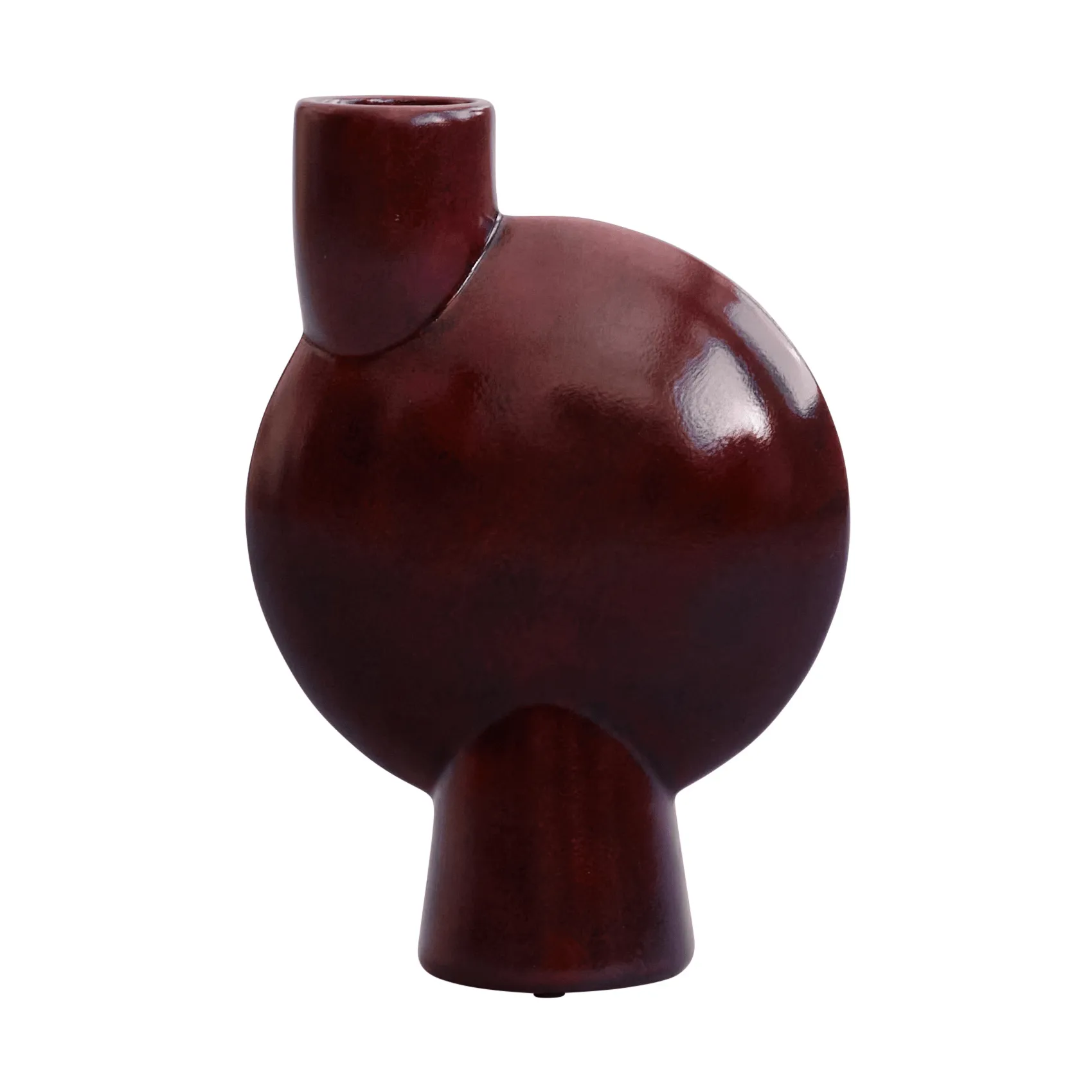 Sphere Bubl vas Medio, Maroon 101 Copenhagen