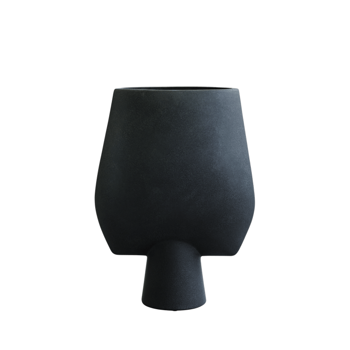 Sphere vas Square Big Ø33 cm - Black - 101 Copenhagen