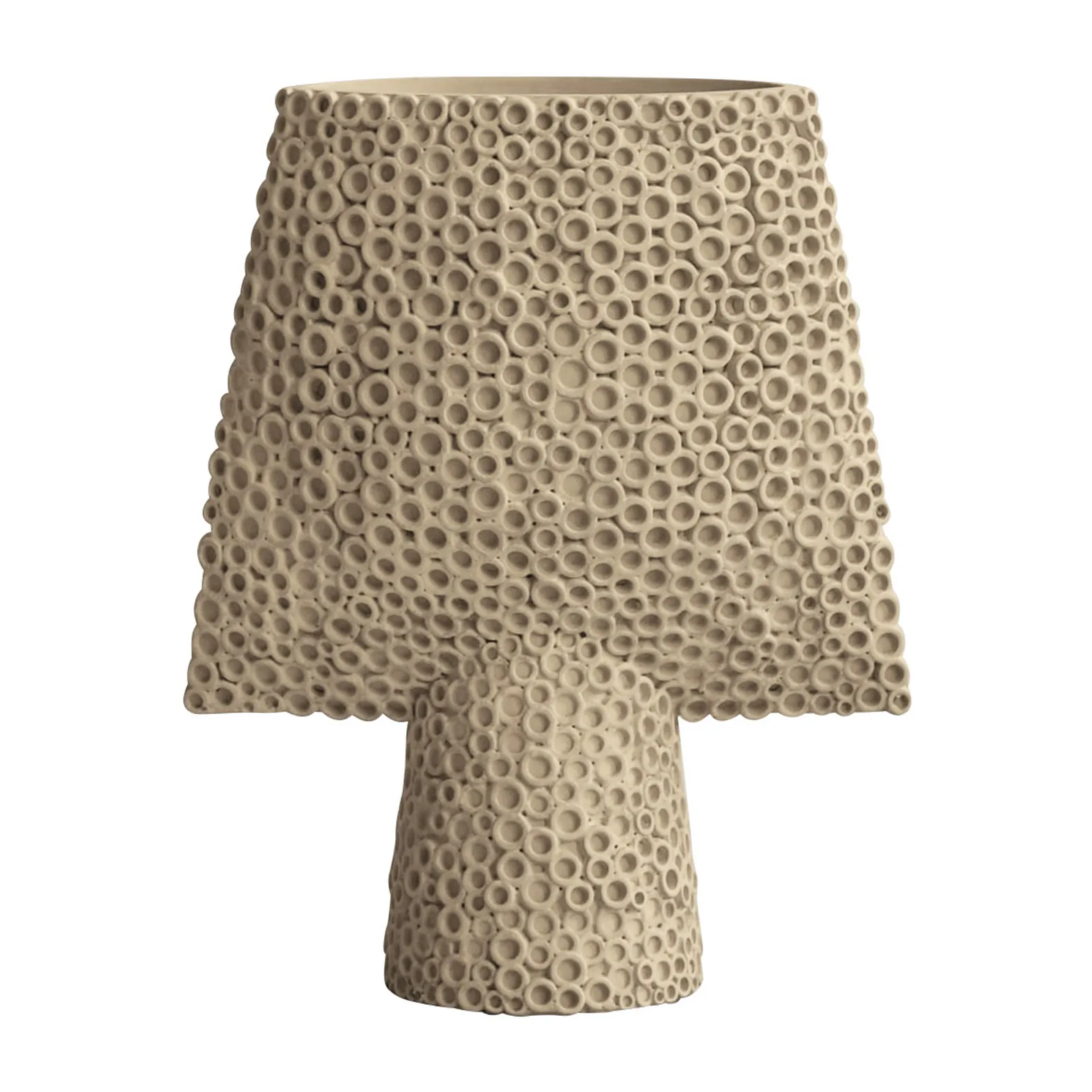 Sphere vas Square Shisen mini 25 cm, Sand 101 Copenhagen