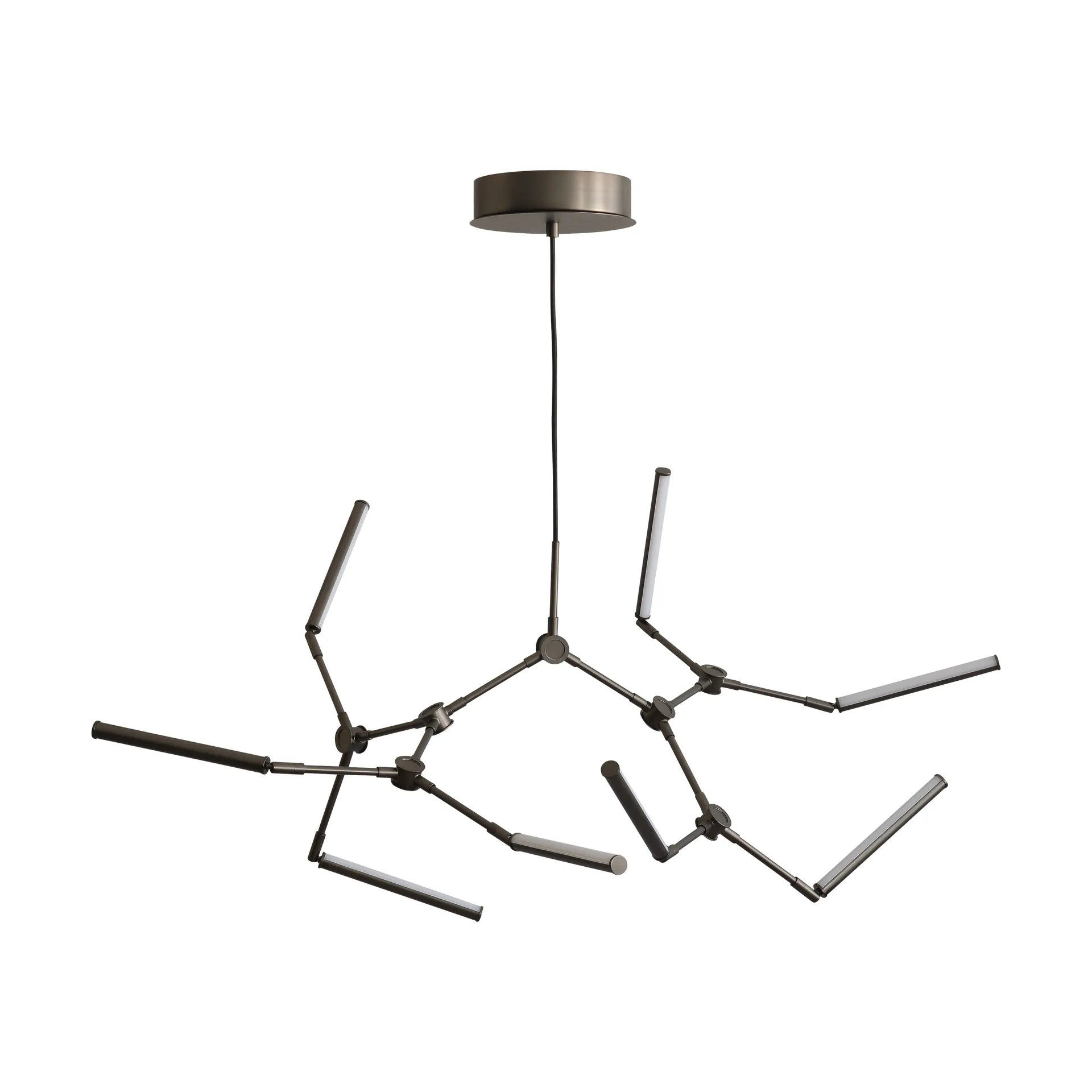 Stick chandelier takkrona mini, Bronze 101 Copenhagen