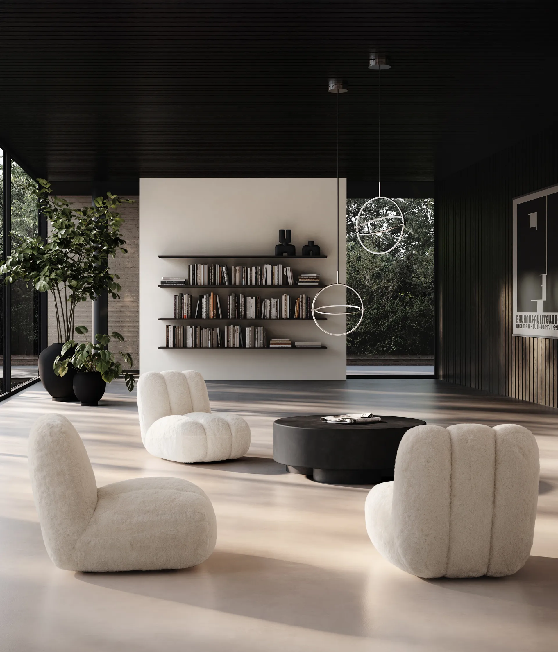 Sunao vas big 55 cm, Black 101 Copenhagen