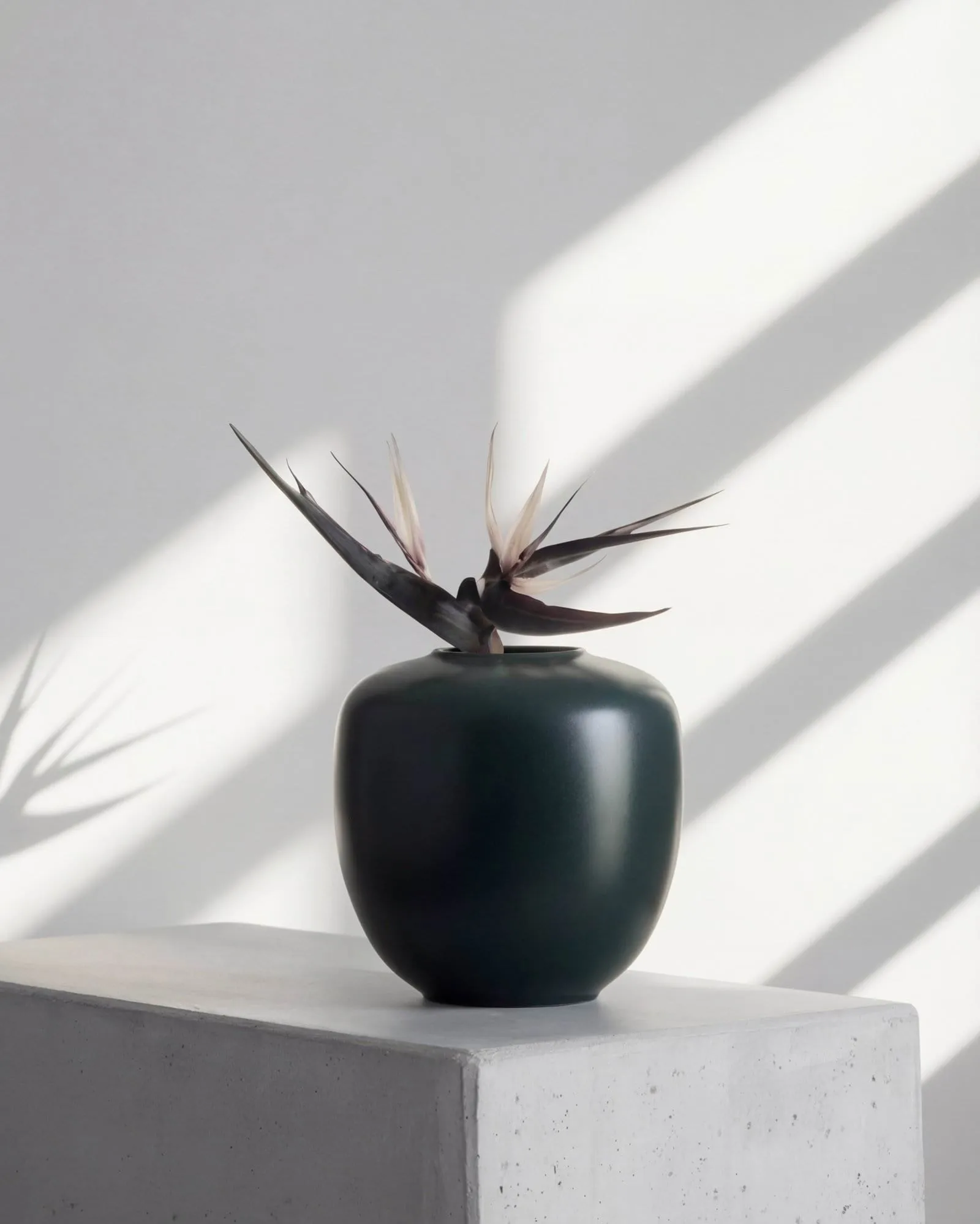 Sunao vas medio 30 cm, Dark green 101 Copenhagen