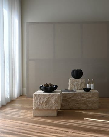 Temple sidobord low 42x40 cm - Chrome-limestone - 101 Copenhagen