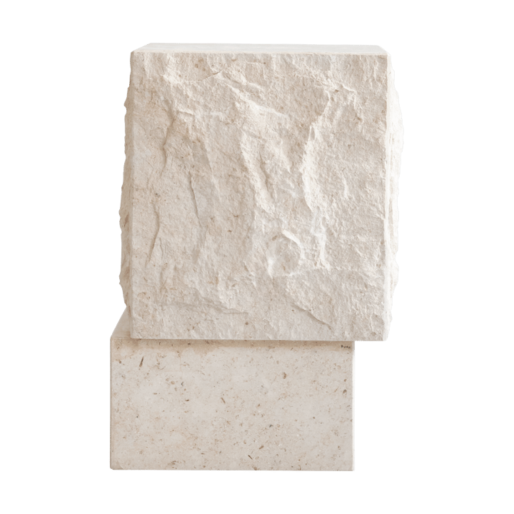 Temple sidobord tall 50x33 cm, Chrome-limestone 101 Copenhagen