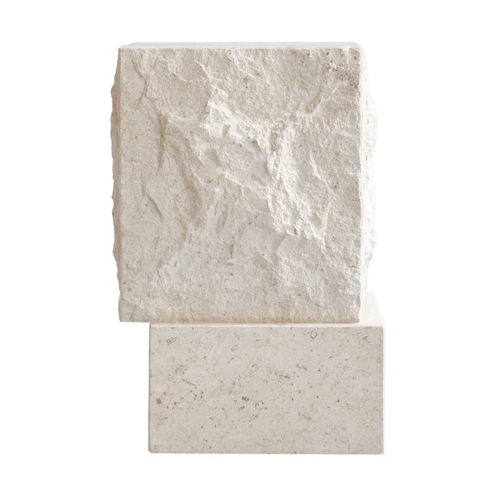 Temple sidobord tall 50x33 cm, Chrome-limestone 101 Copenhagen