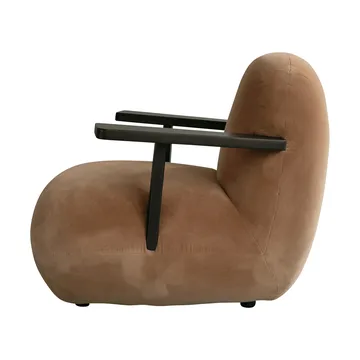 Toe chair fåtölj med armstöd - Coffee black oak-desert - 101 Copenhagen