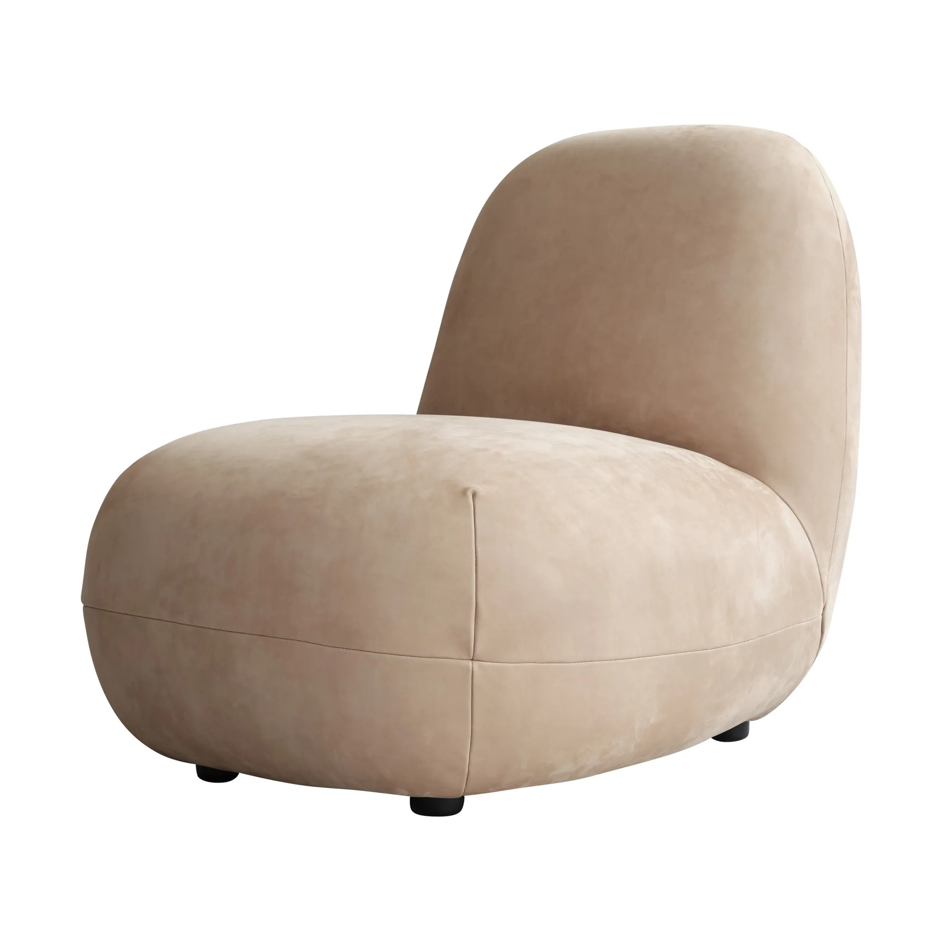Toe Chair Flat fåtölj 92x75 cm, Nubuck 101 Copenhagen