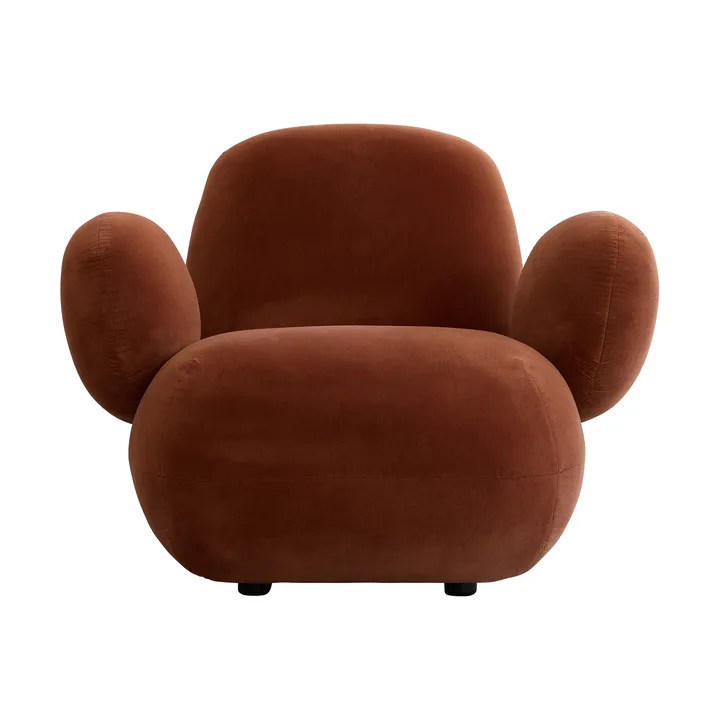 Toe Chair Flat fåtölj 92x75 cm - Rust - 101 Copenhagen
