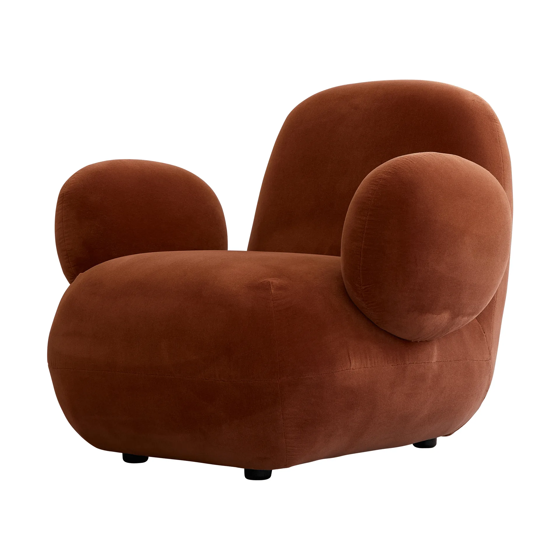 Toe Chair Flat fåtölj 92x75 cm, Rust 101 Copenhagen