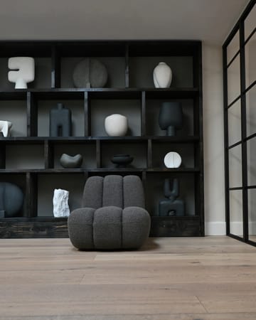 Toe loungefåtölj bouclé - Deep taupe - 101 Copenhagen