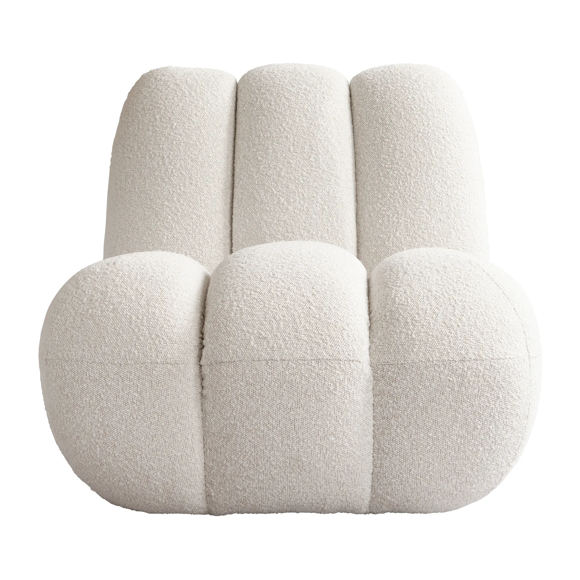Toe loungefåtölj bouclé, Off-white 101 Copenhagen