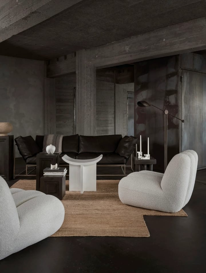 Toe loungefåtölj bouclé, Off-white 101 Copenhagen