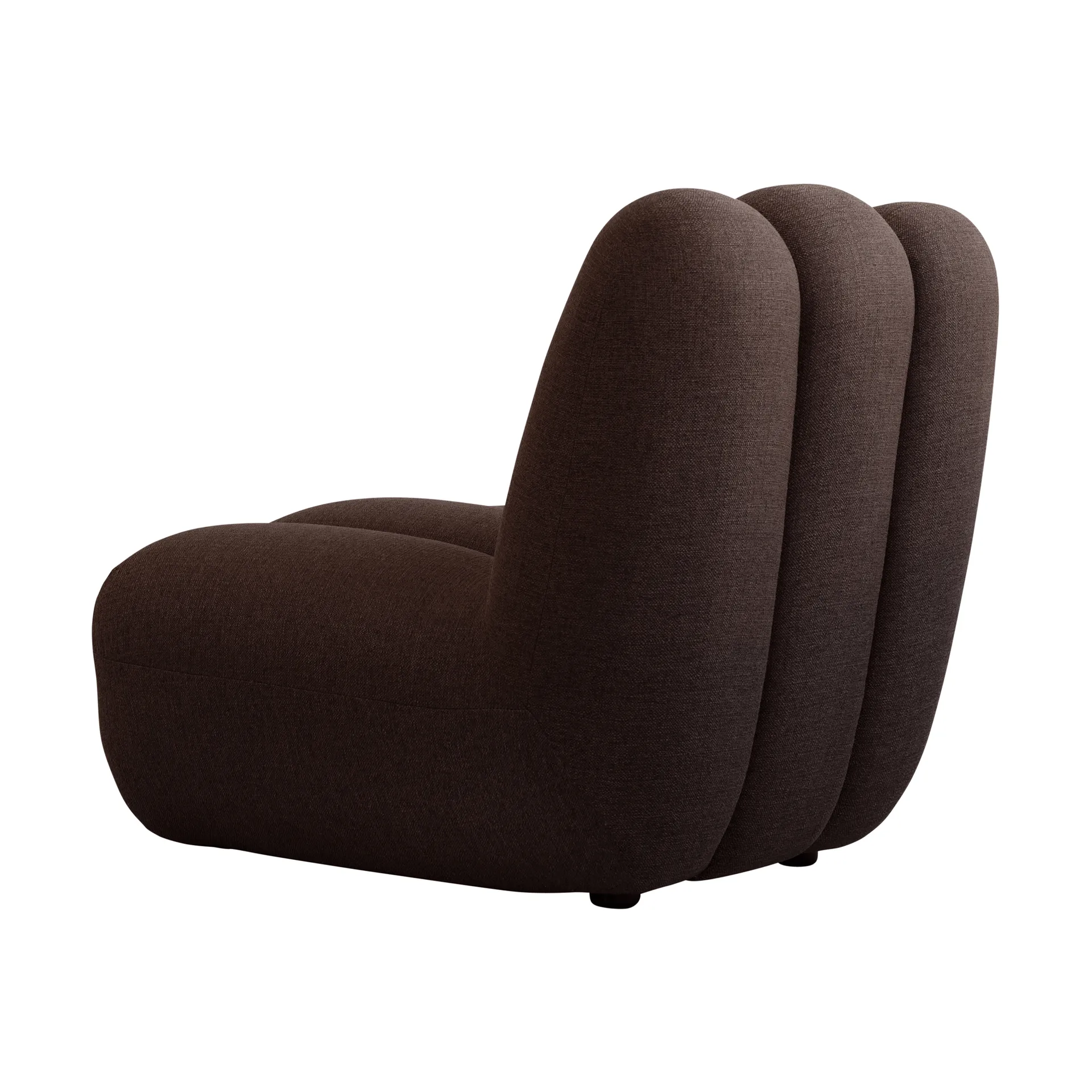 Toe loungefåtölj, Dark brown 101 Copenhagen